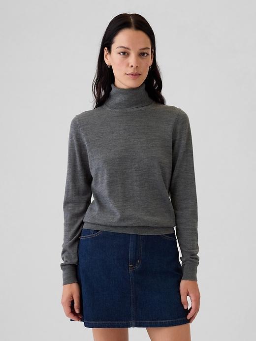 Merino Turtleneck Sweater Product Image