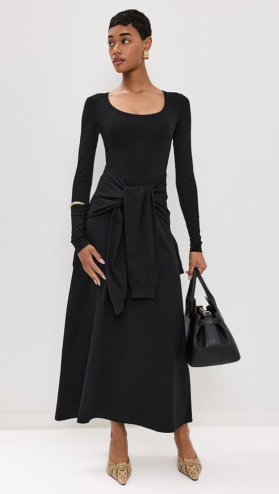 Pixie Market Sleeve Tie Long Sleeve Dress | Shopbop Product Image