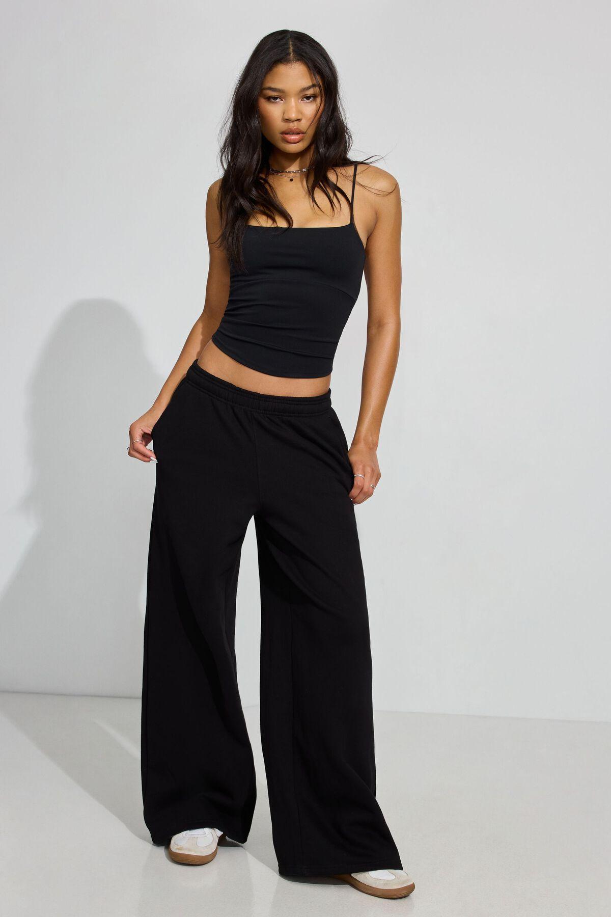 UltraFleece Mega Wide Leg Sweatpants Product Image