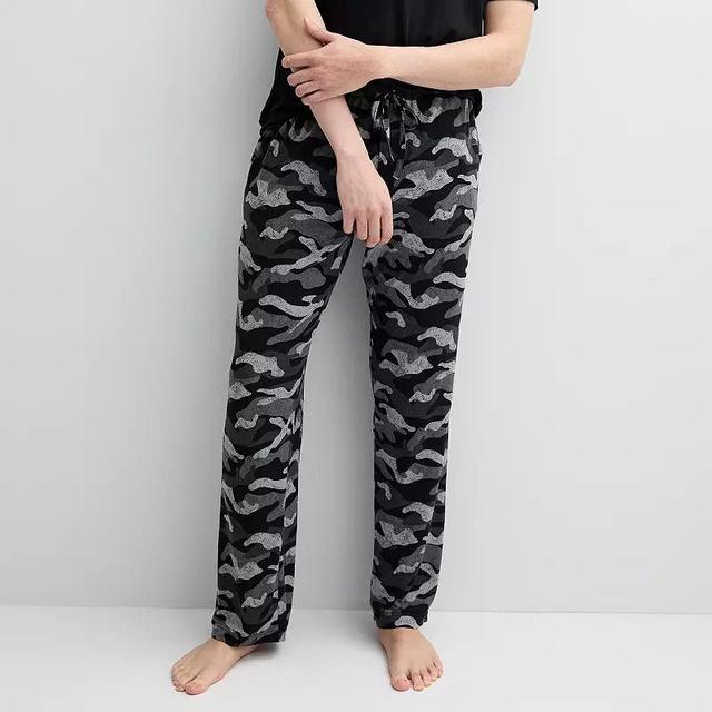 Mens Sonoma Goods For Life Super Soft Drawstring Pajama Pants Product Image