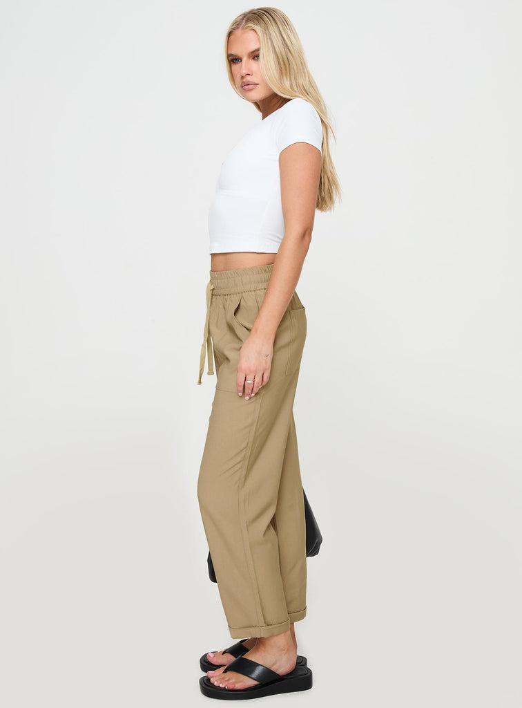 Tillas Pants Beige Product Image