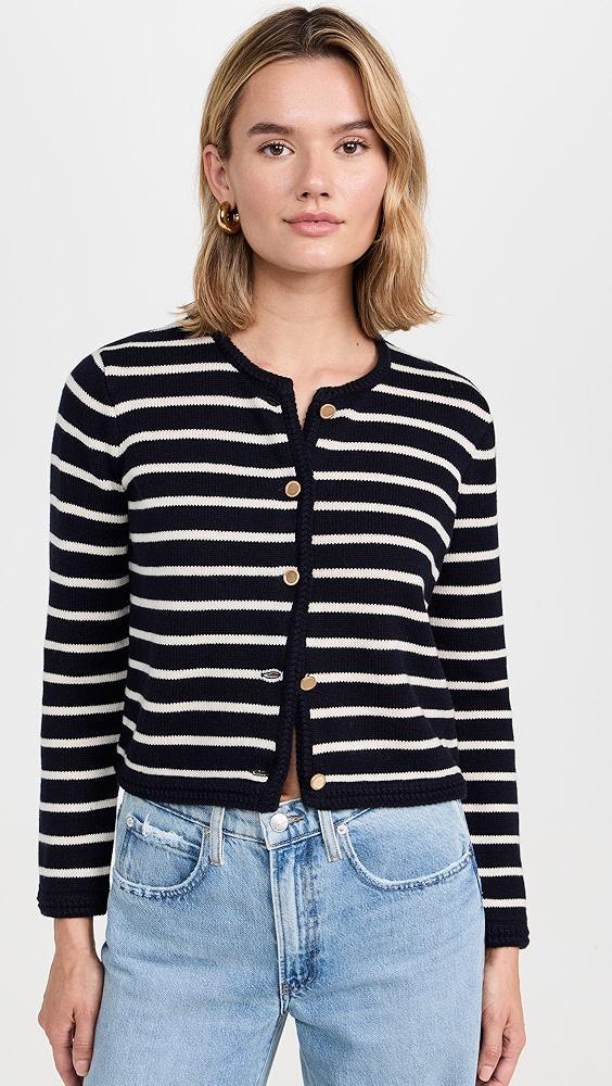 FRAME Striped Cardi | Shopbop Product Image