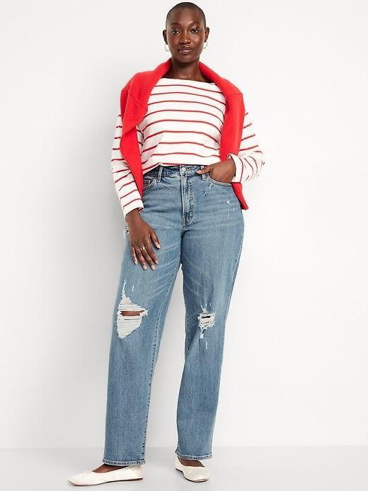 Curvy High-Waisted OG Loose Jeans Product Image