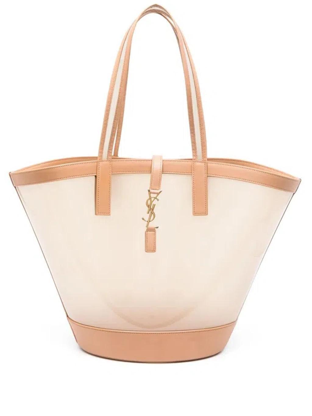 SAINT LAURENT Women's Average Basket In Nude & Neutrals Product Image