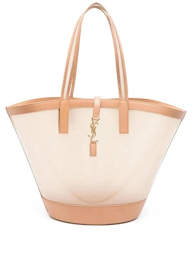 SAINT LAURENT Women's Average Basket In Nude & Neutrals Product Image