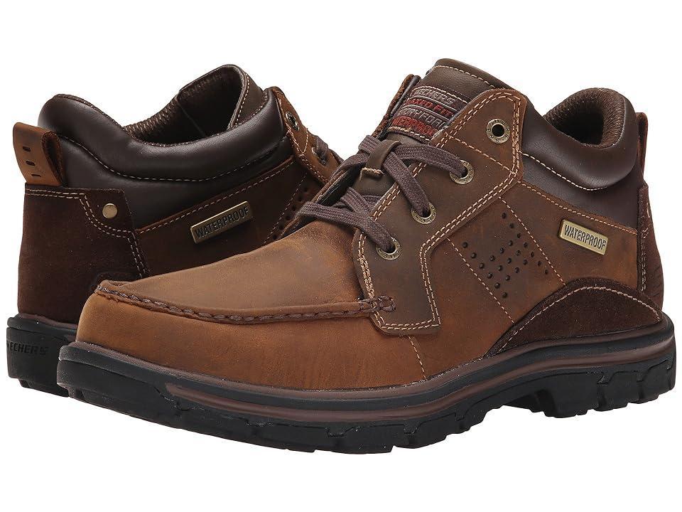 SKECHERS Relaxed Fit Segment - Melego (Dark ) Men's Shoes Product Image