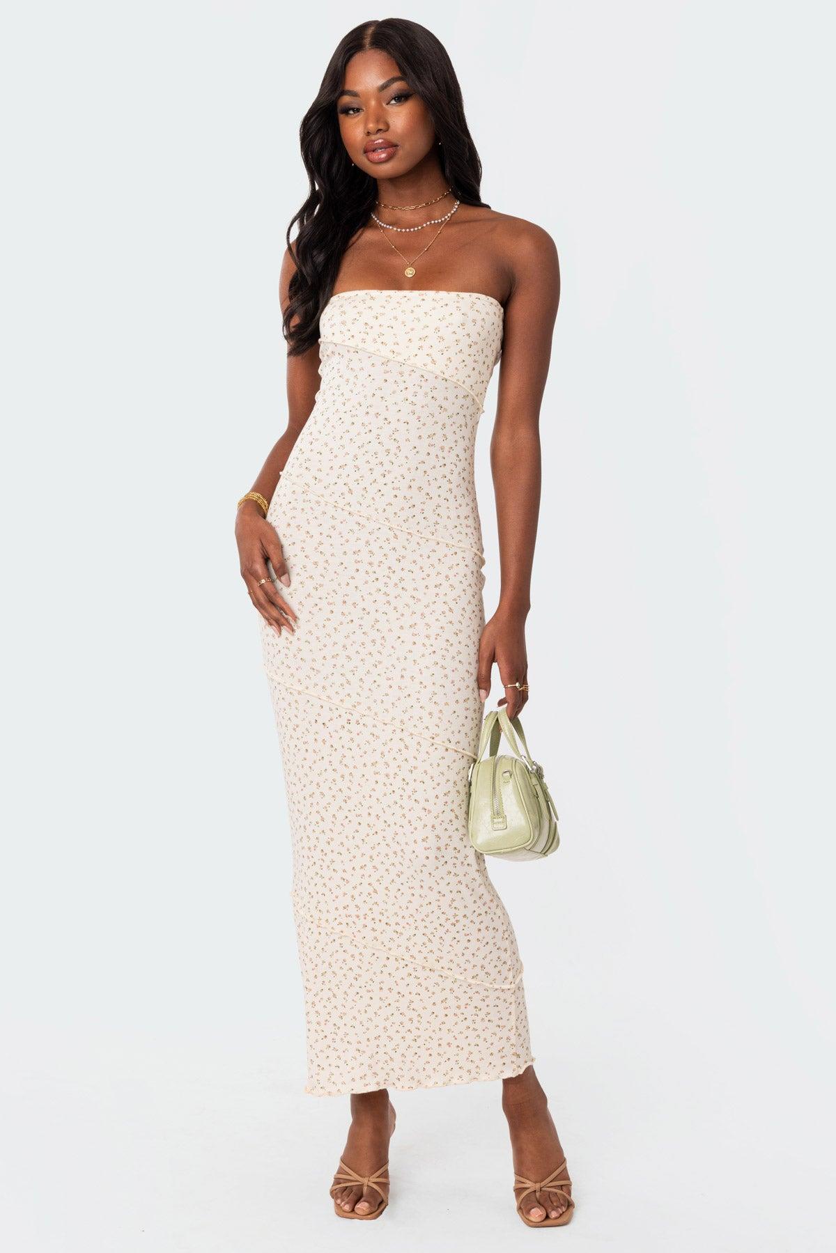 Lynn Ribbed Maxi Dress Product Image