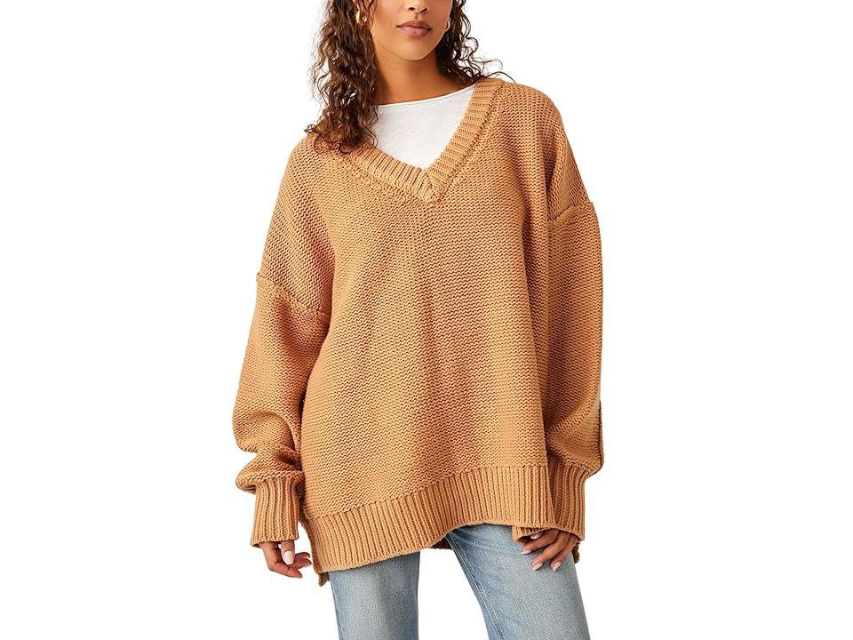 Free People Alli V-Neck Sweater Product Image