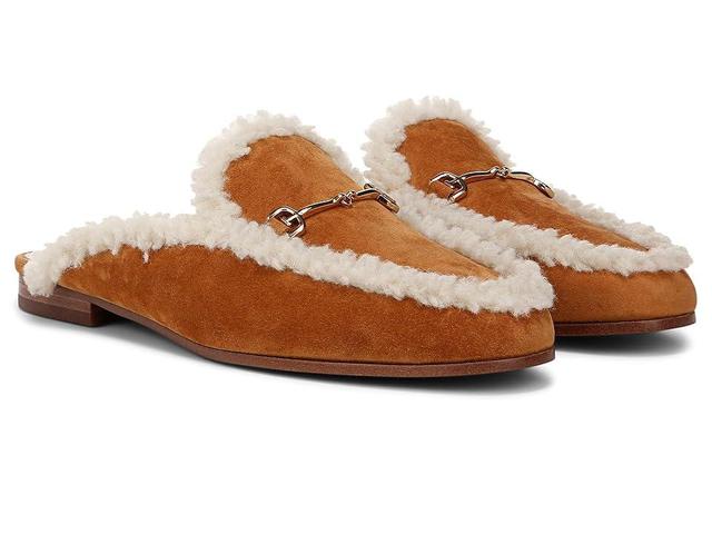 Womens Linnie Faux-Shearling-Trimmed Mules Product Image