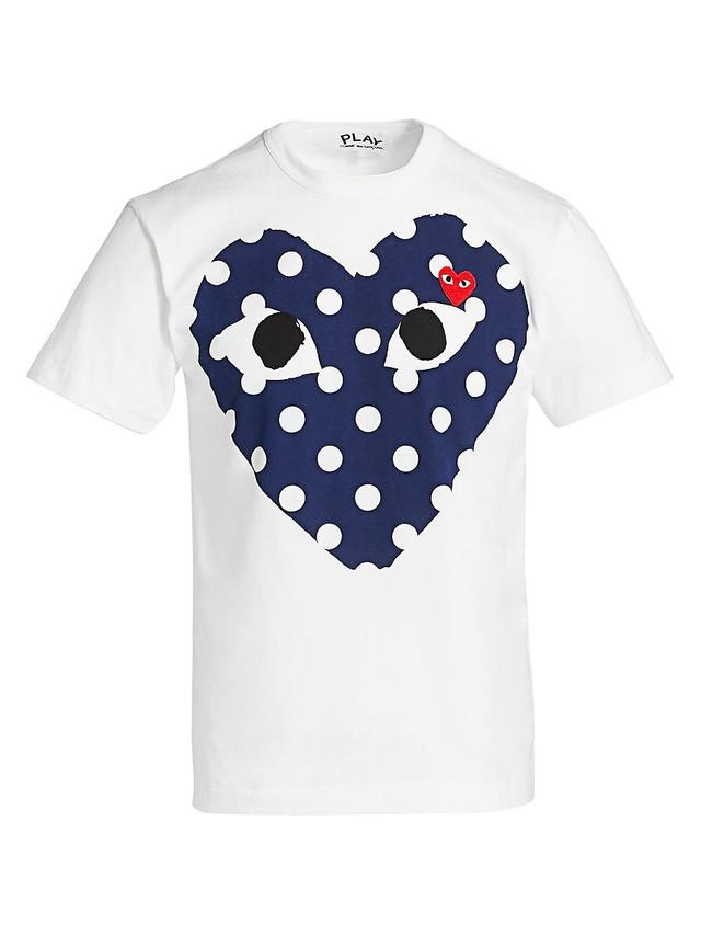 Mens Polka Dot Logo T-Shirt Product Image