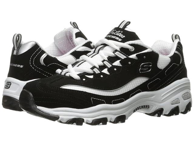 SKECHERS D'Lites - Biggest Fan White) Women's Shoes Product Image