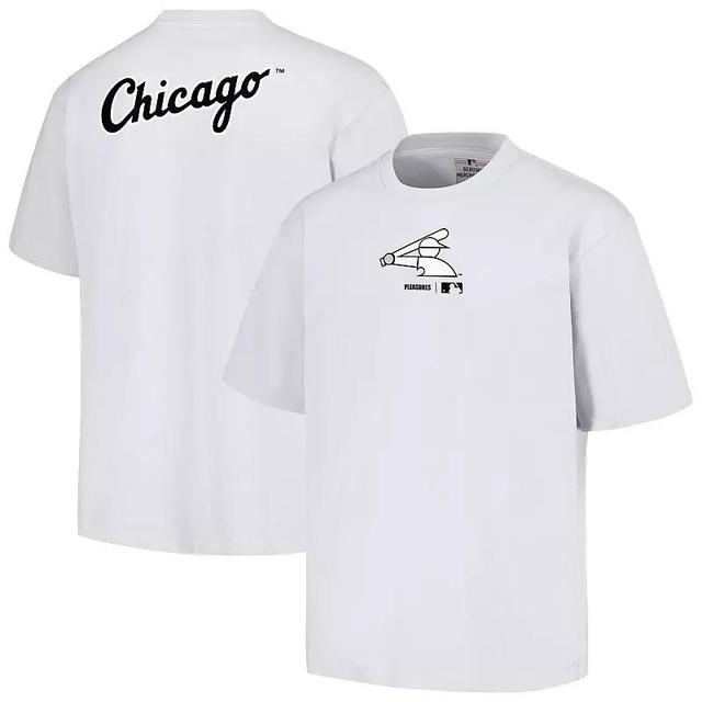 Mens Pleasures White Chicago White Sox Mascot T-shirt Product Image