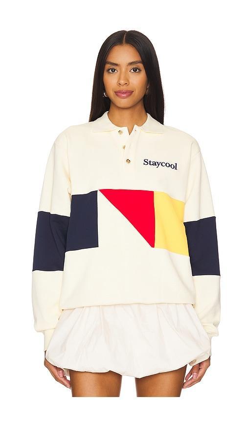 Yacht Club 3 Button Sweatshirt Product Image