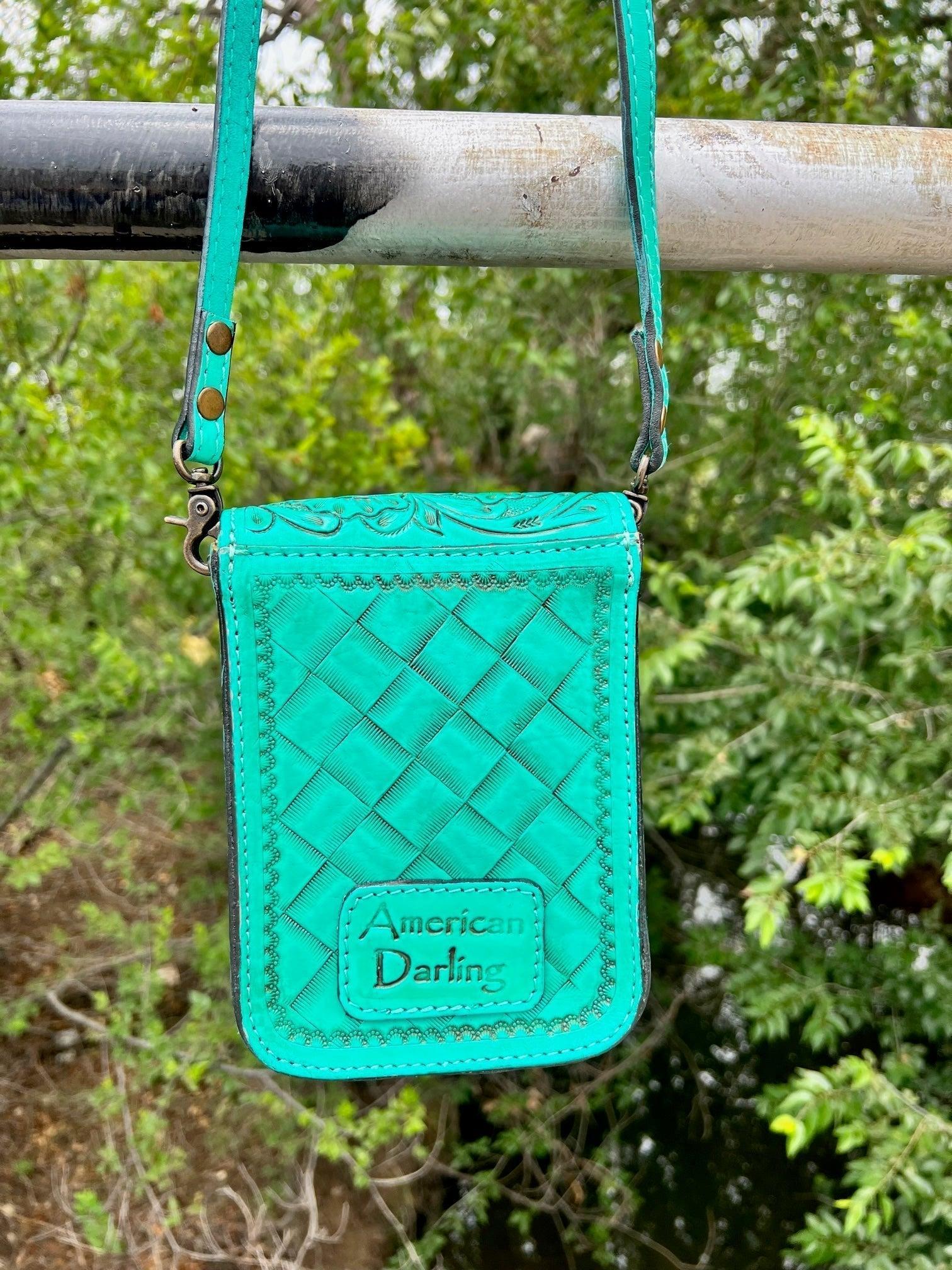 Calling Me Turquoise Darling Messenger Bag Product Image