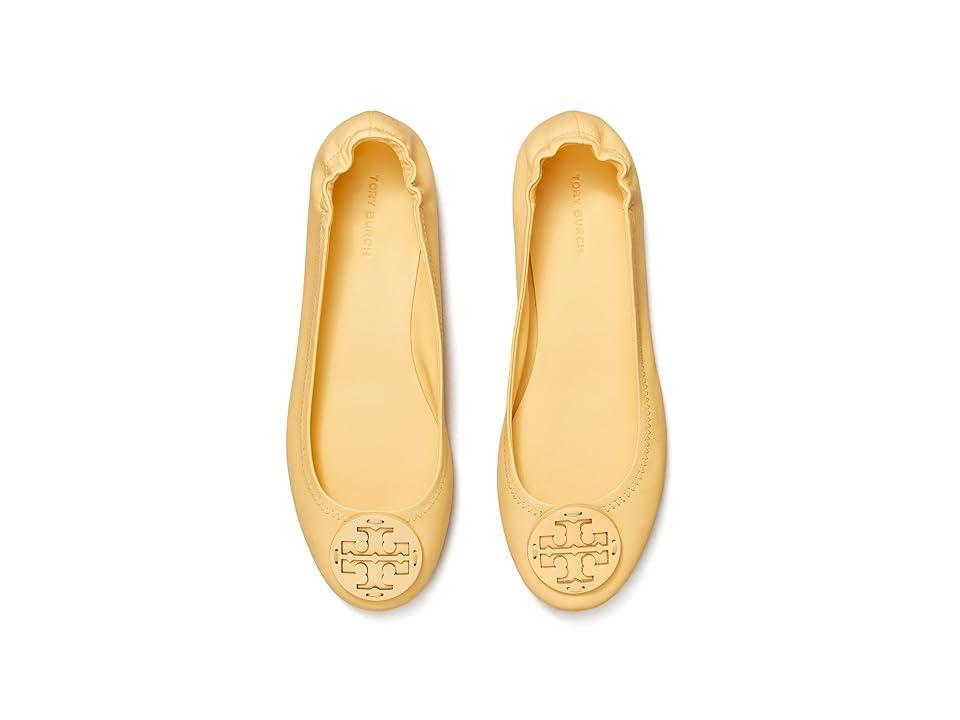 Tory Burch Minnie Travel Ballet Flat (Peach Puff) Women's Shoes Product Image