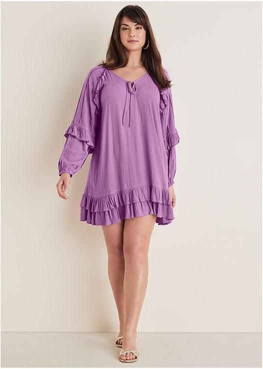 Ruffle Mini Dress Product Image