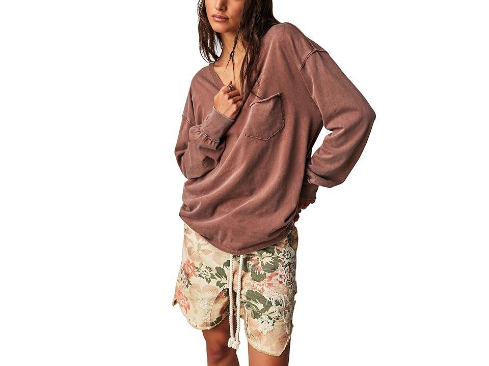 Free People Fade Into You (Umber Earth) Women's Clothing Product Image