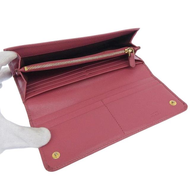 Ribbon Leather Wallet () In Pink Product Image