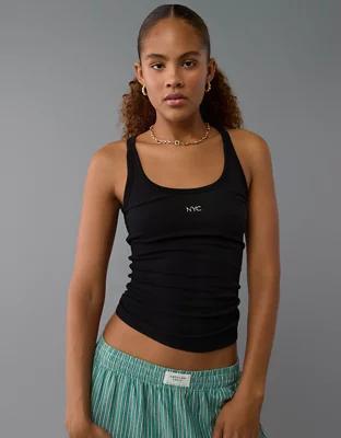 AE Embroidered Tank Top Product Image