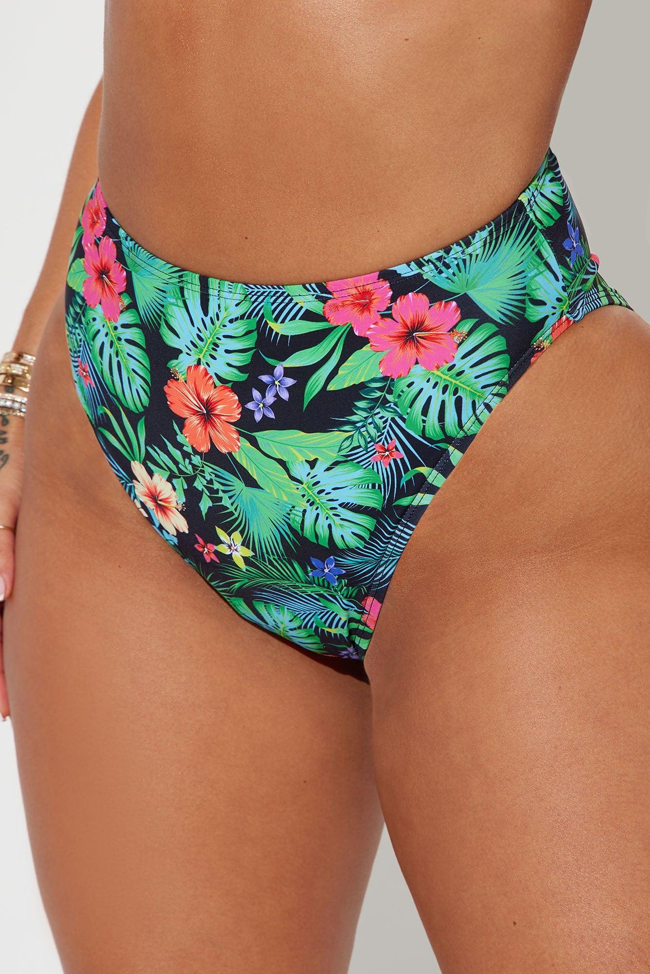 Maui Brazilian Bikini Bottom - Multi Color Product Image