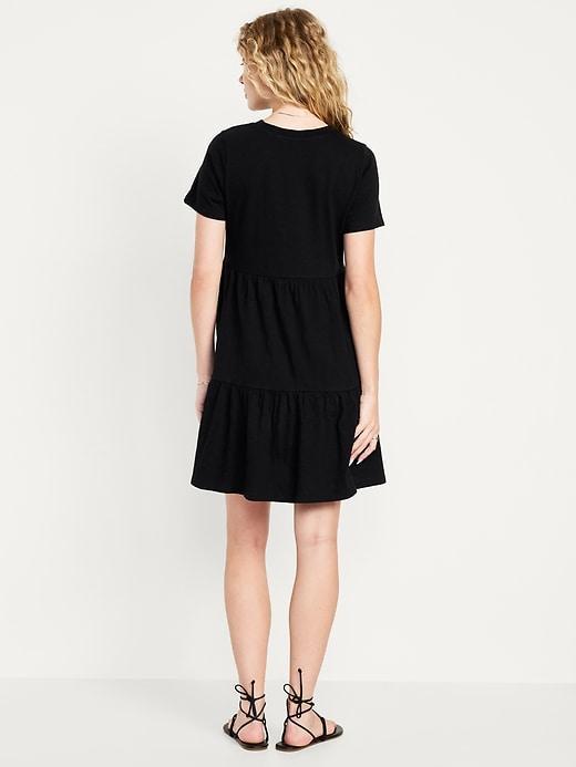 Tiered Mini Swing Dress Product Image