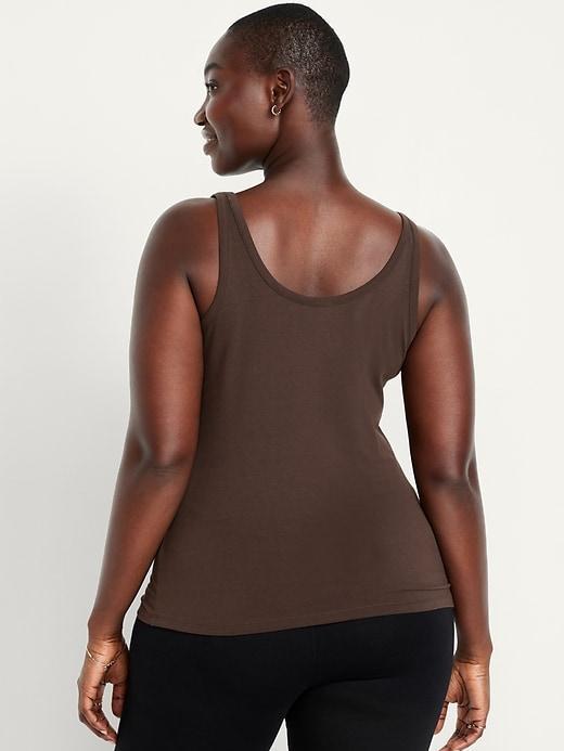 First-Layer Scoop-Neck Tank Top Product Image