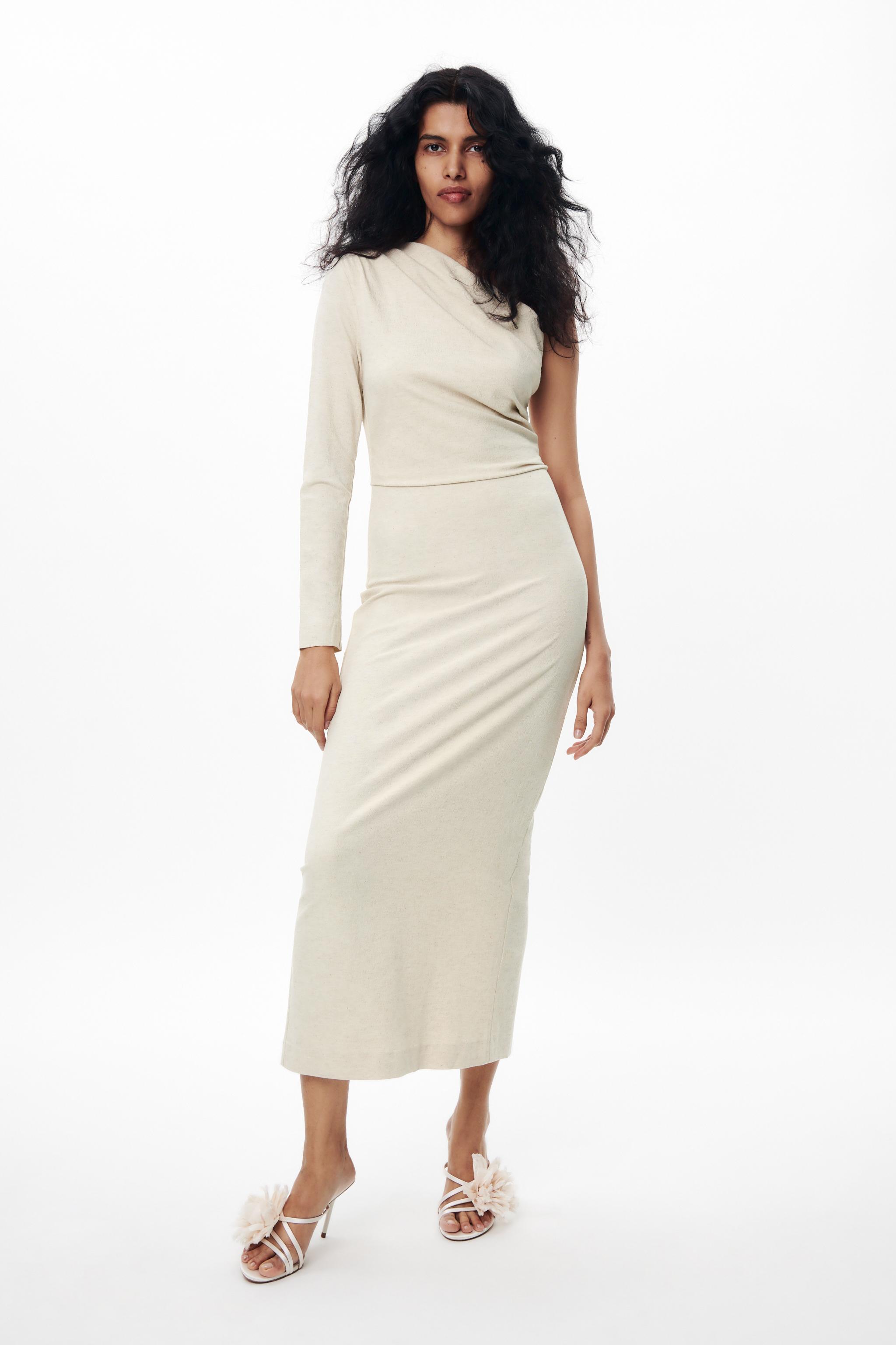 ASYMMETRIC MIDI DRESS product image