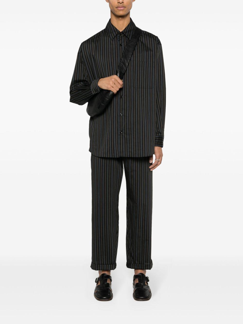 Pleated Trousers In Black Product Image