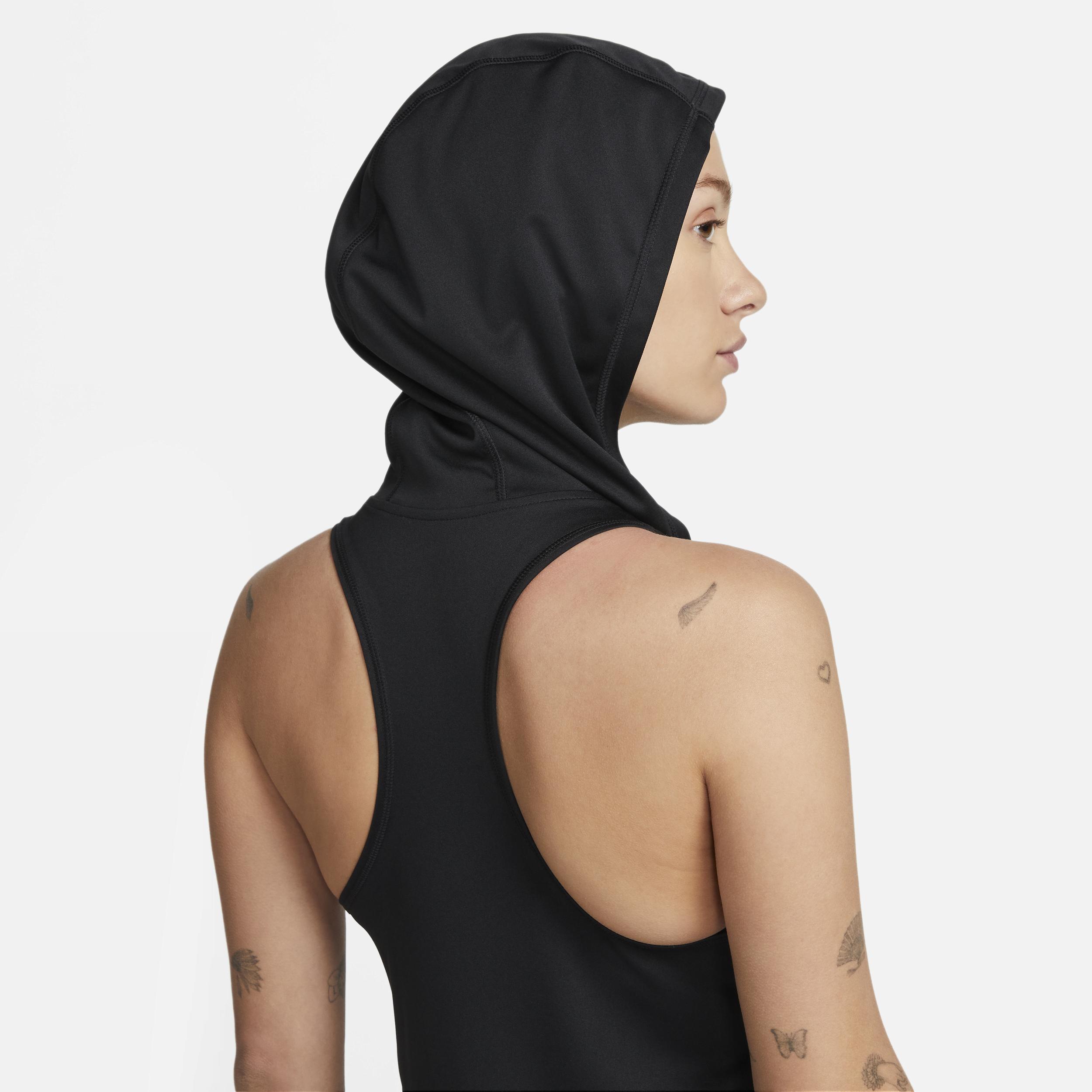 Nike Women's Solid Cover-Up Hooded Dress Product Image