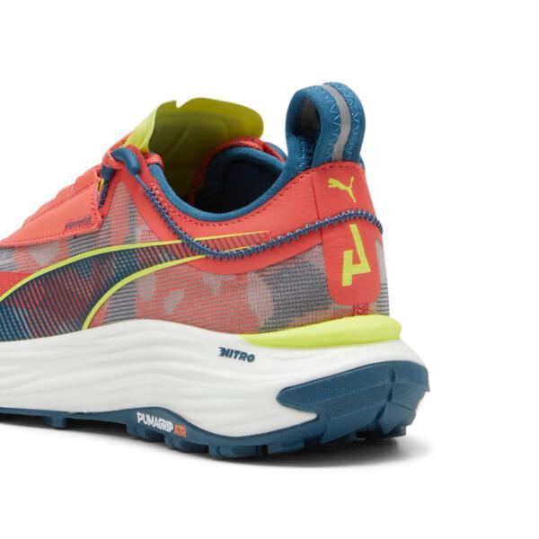 PUMA SEASONS Voyage NITROâ¢ 3 Women's Running Shoes in Active Red/Ocean Tropic/Lime Pow Product Image