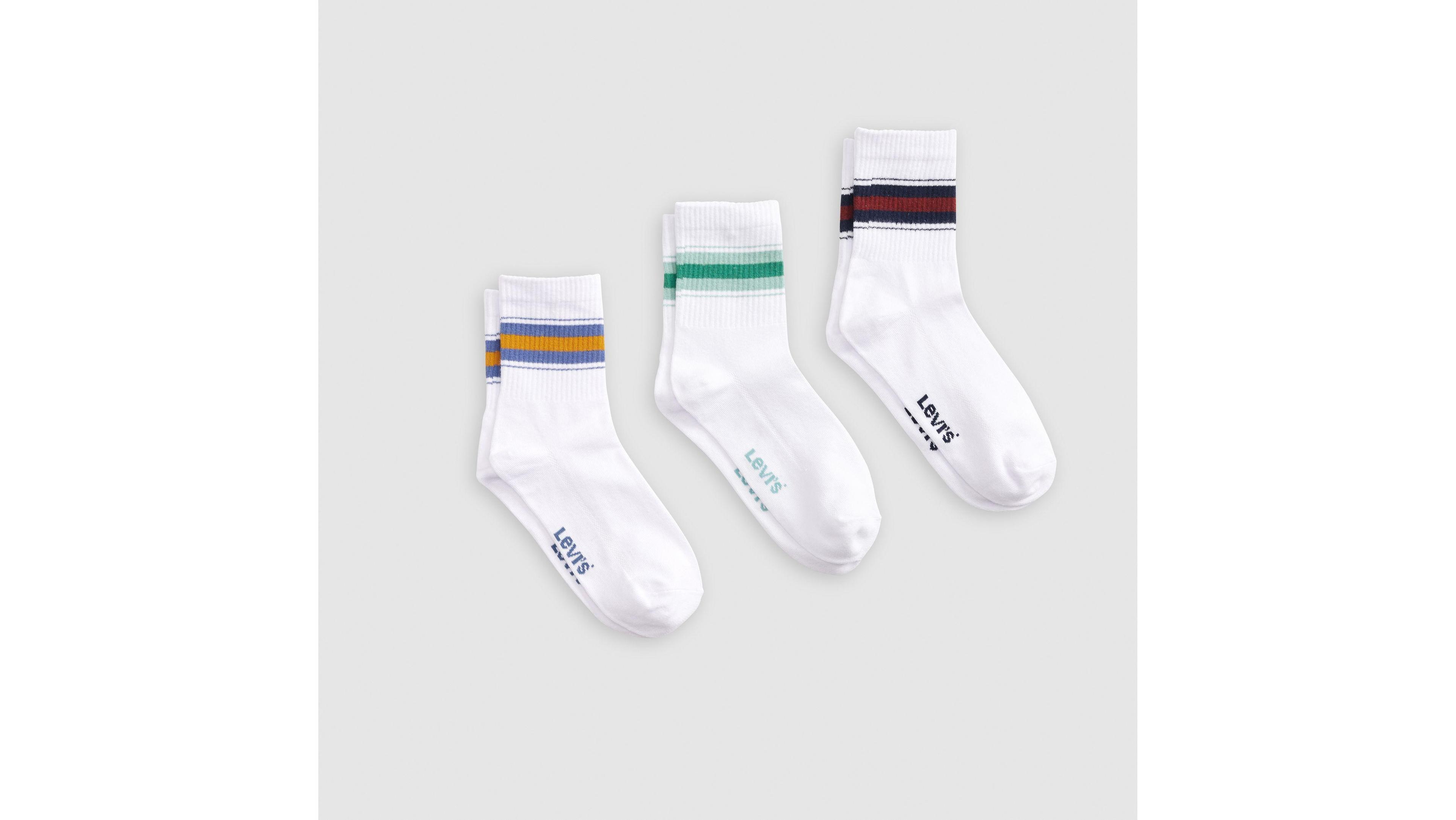 Varsity Stripe Short Cut Socks (3-Pack) Product Image