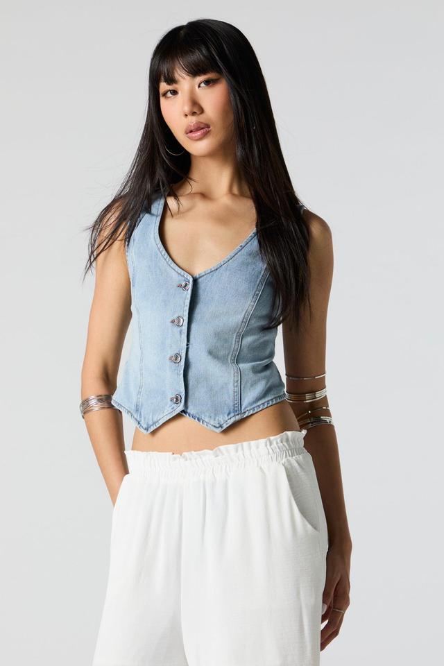 Denim Vest Female Product Image