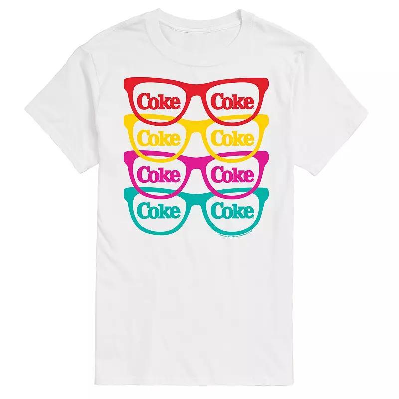 Mens CocaCola Coke Sunglasses Graphic Tee Product Image