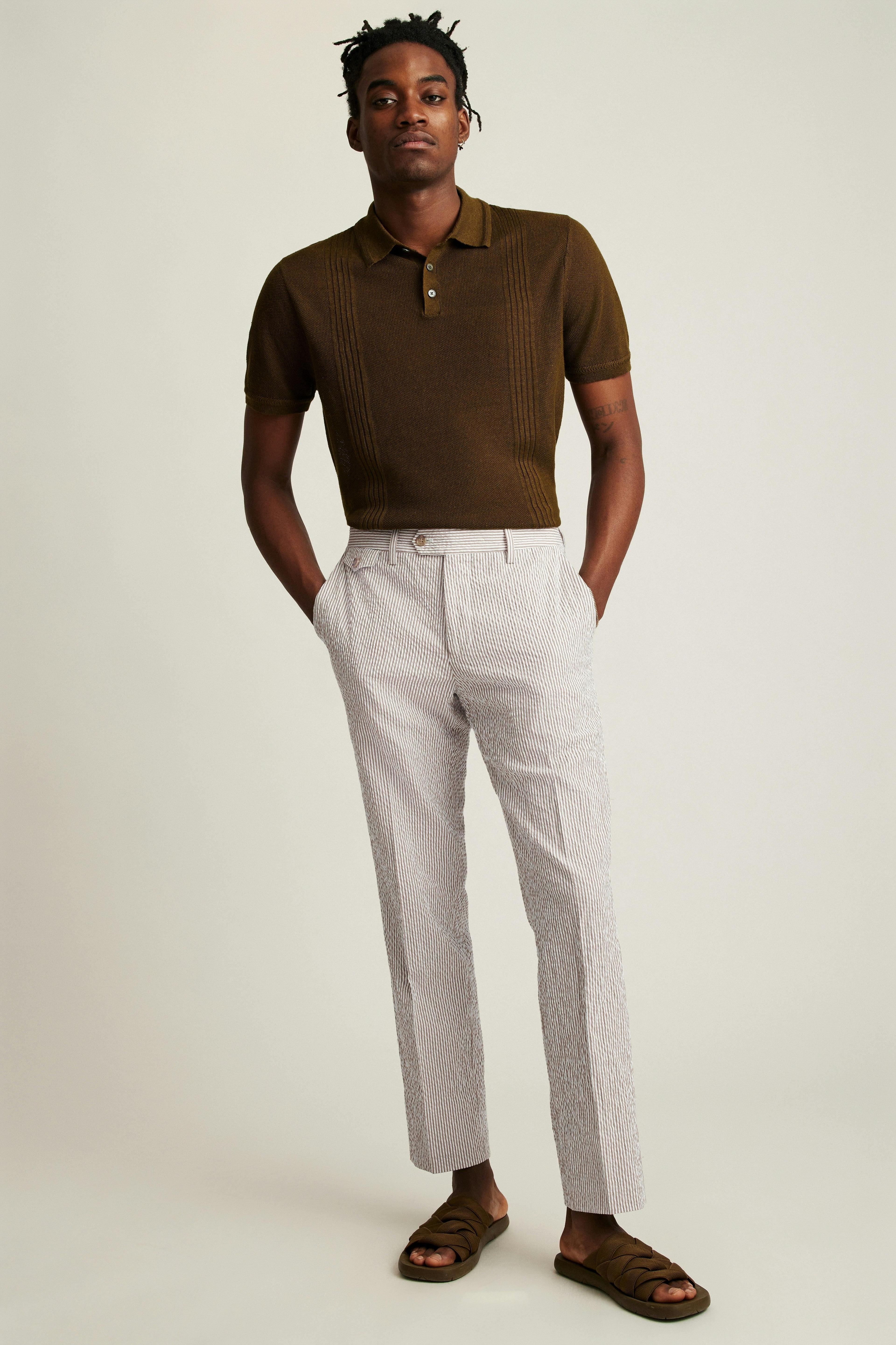 Jetsetter Italian Seersucker Dress Pant Product Image