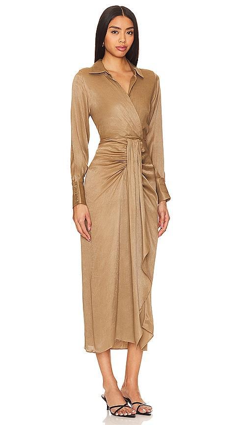 Karina Grimaldi Willow Midi Dress Size L, XS. Product Image