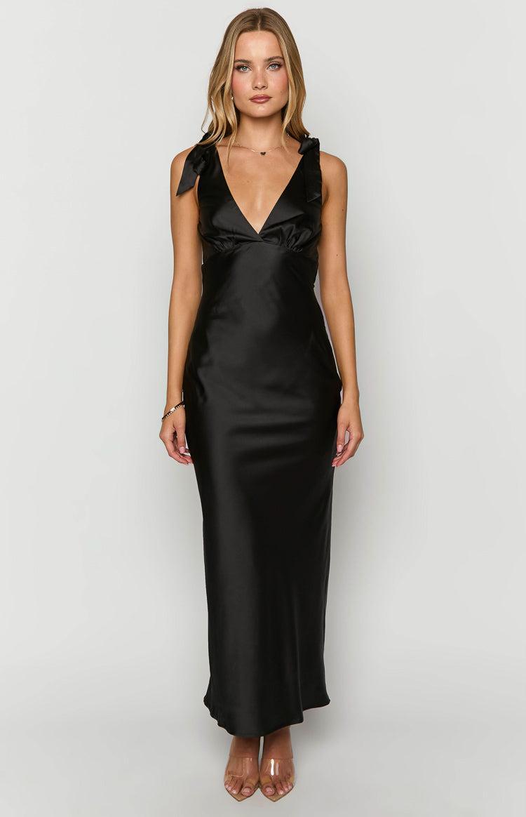 Val Black Maxi Dress Product Image