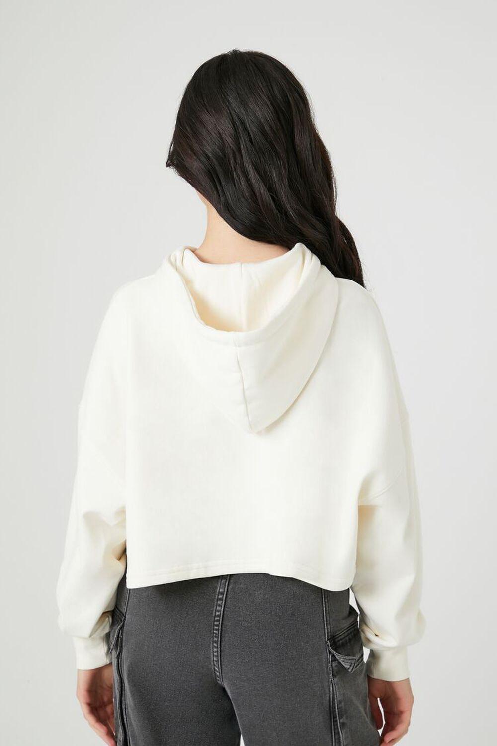 Cropped French Terry Hoodie | Forever 21 Product Image