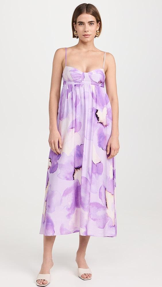 BARDOT Lenora Printed Midi Dress | Shopbop Product Image