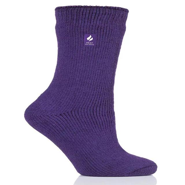 Womens Heat Holders Original 7x Warmer Solid Crew Socks Product Image