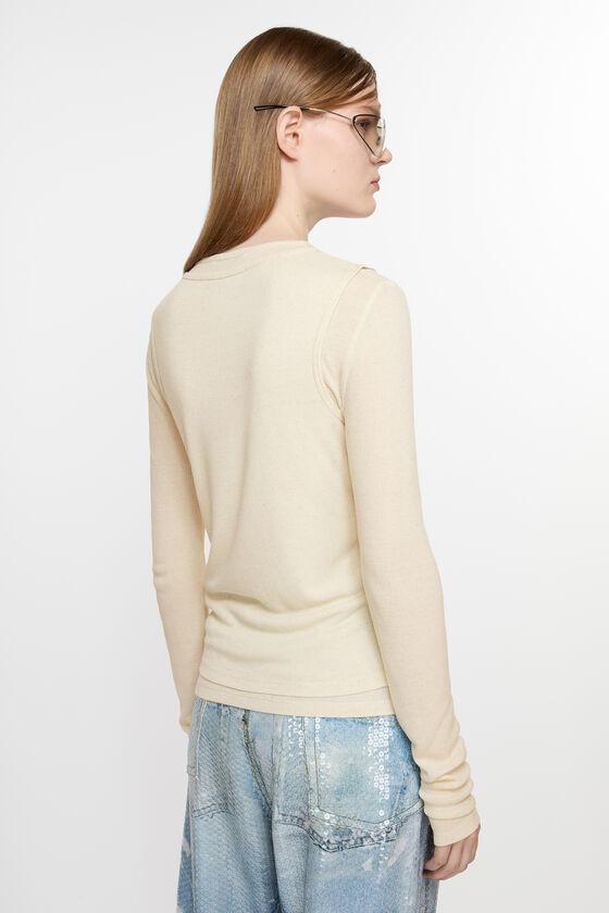 Double-layered long sleeve t-shirt Product Image