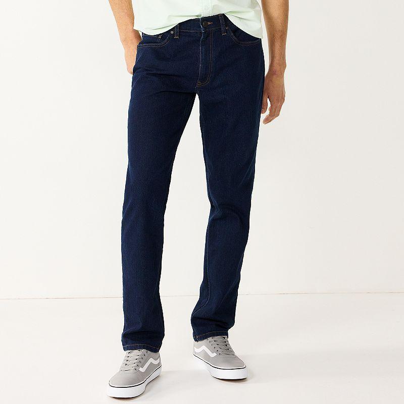 Mens Sonoma Goods For Life Regular-Fit Everyday Jean Blue Product Image