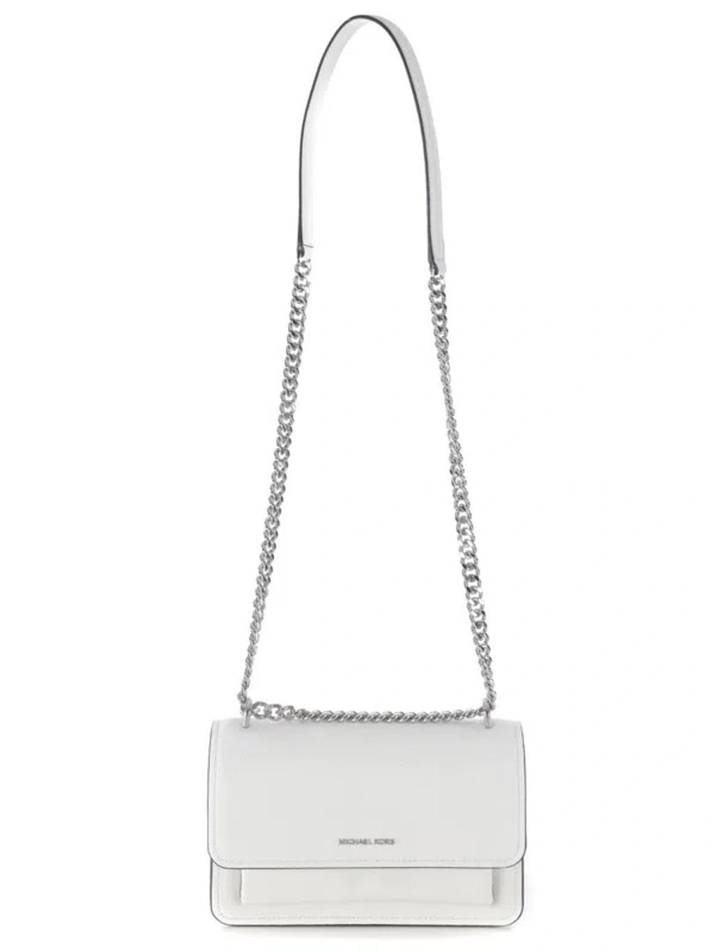 MICHAEL KORS Bag  Claire Made Of Leather In White Product Image