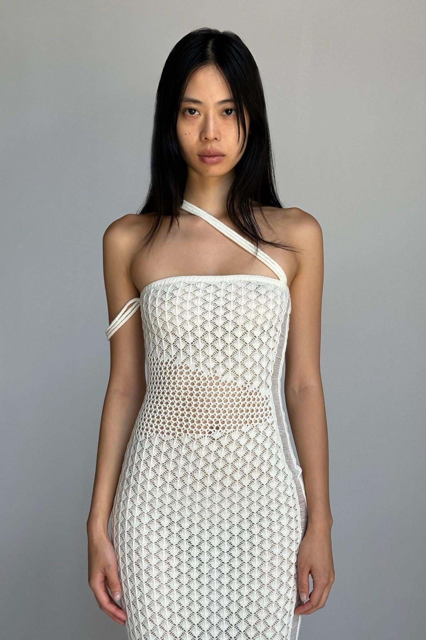 CORALIE DRESS - WHITE : OFF WHITE Product Image