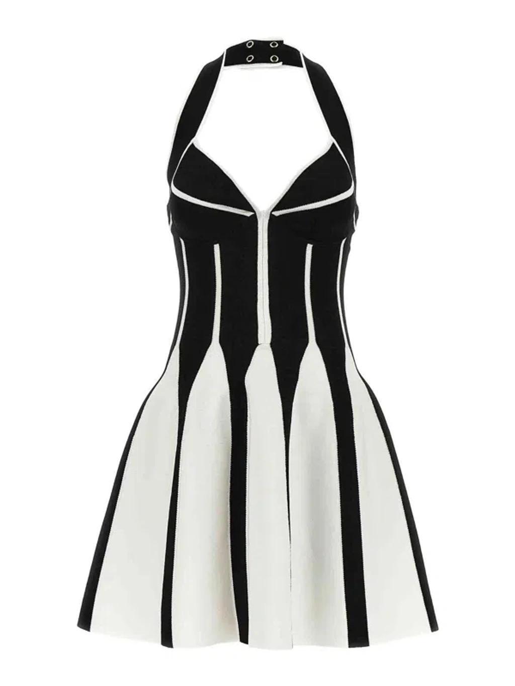 Skater Dress In Blackwhite product image