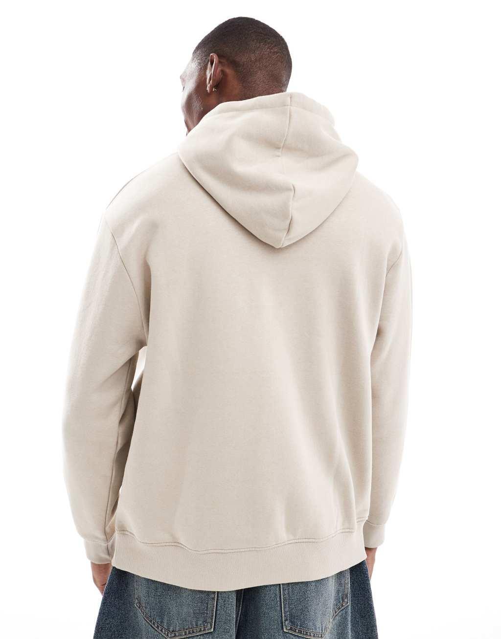 DTT overhead hoodie in stone Product Image