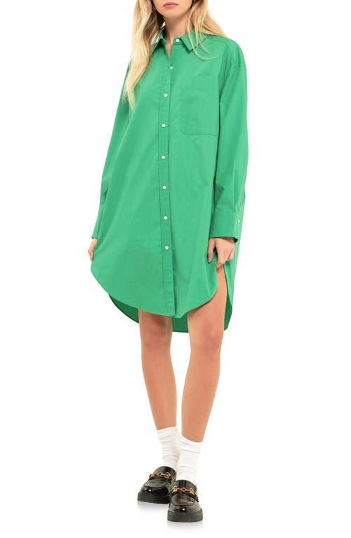 English Factory Classic Collar Shirtdress Product Image