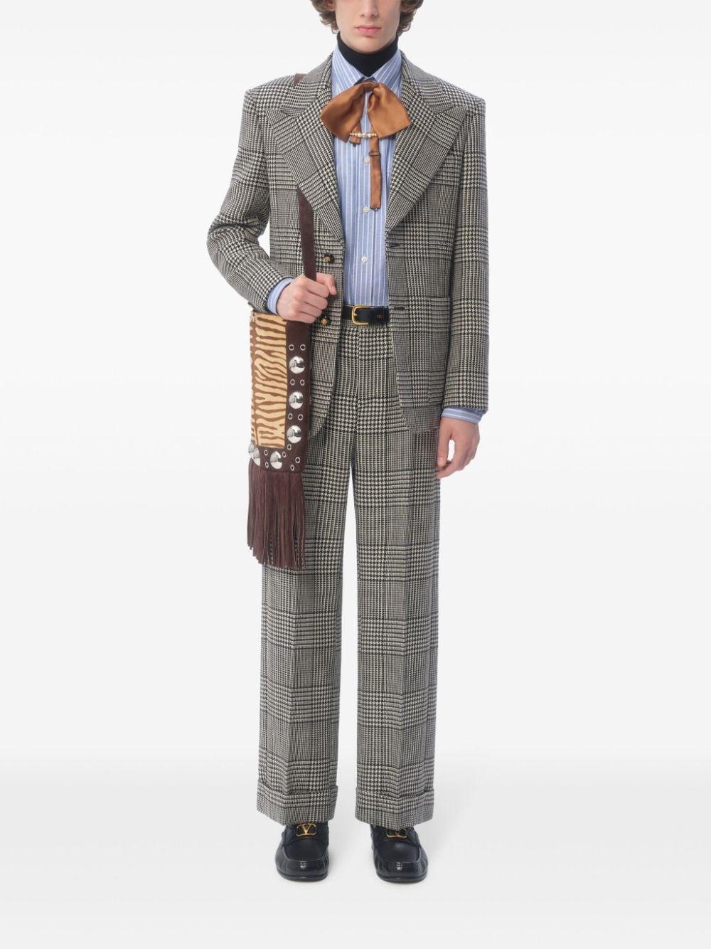 plaid check suit jacket  Product Image