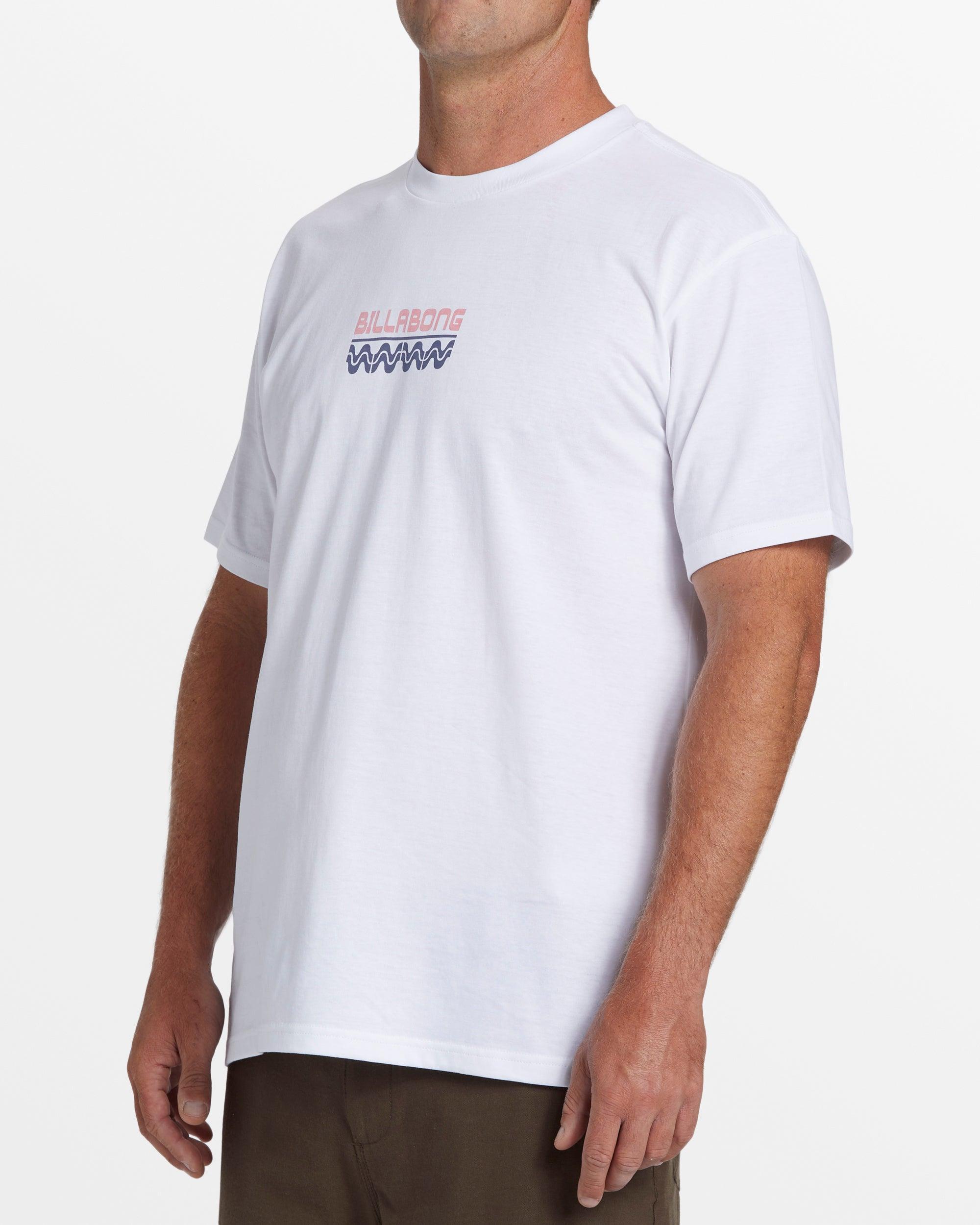 A/Div Frequency T-Shirt - White Male Product Image