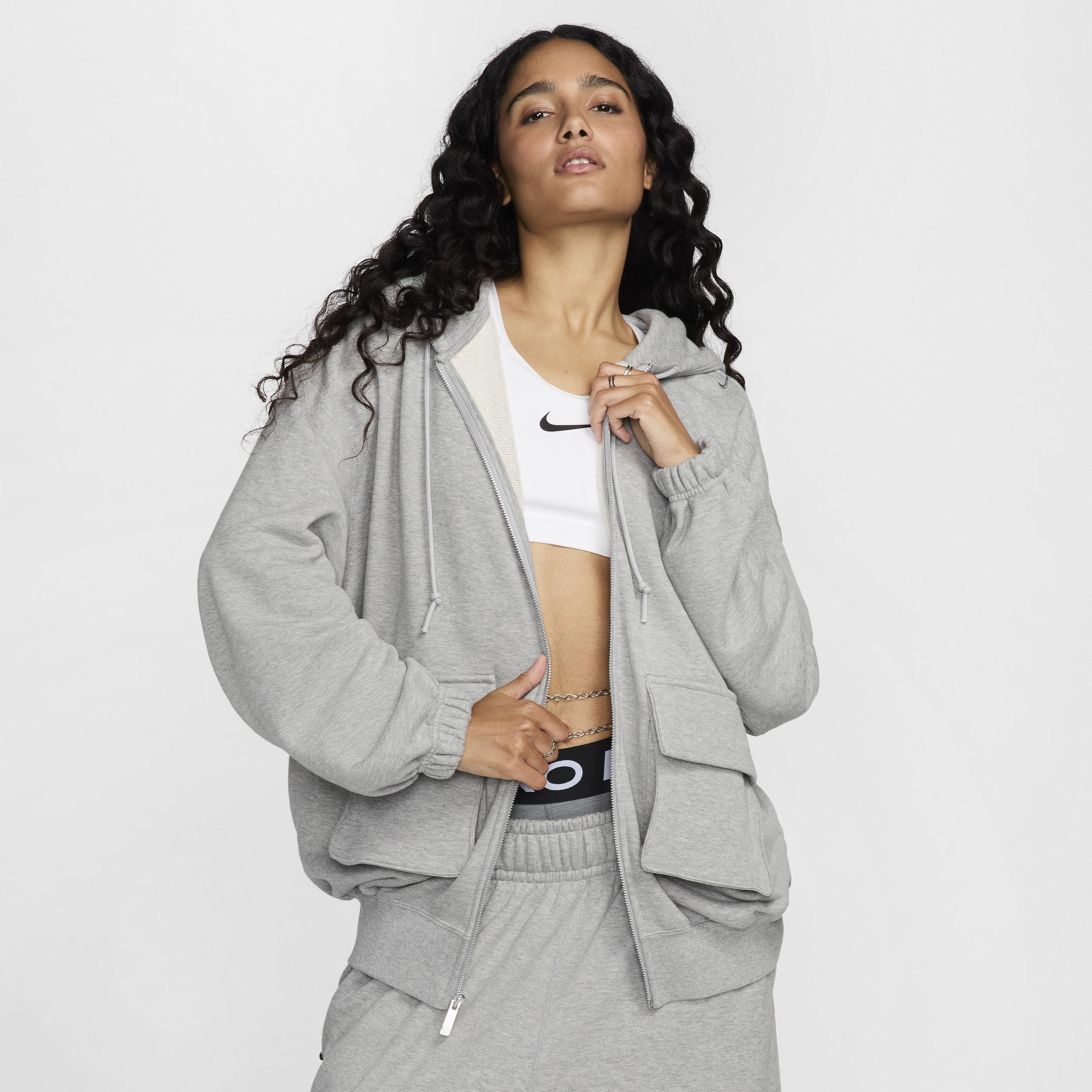 Women's Nike Sportswear Oversized Full-Zip French Terry Hoodie Product Image