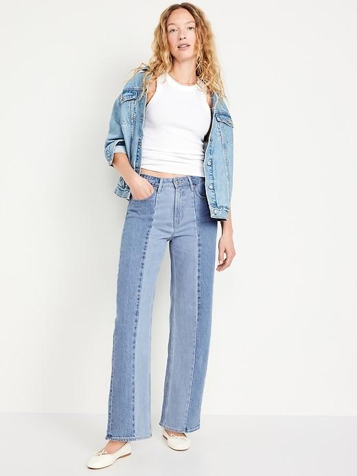 Extra High-Waisted Wide-Leg Jeans product image